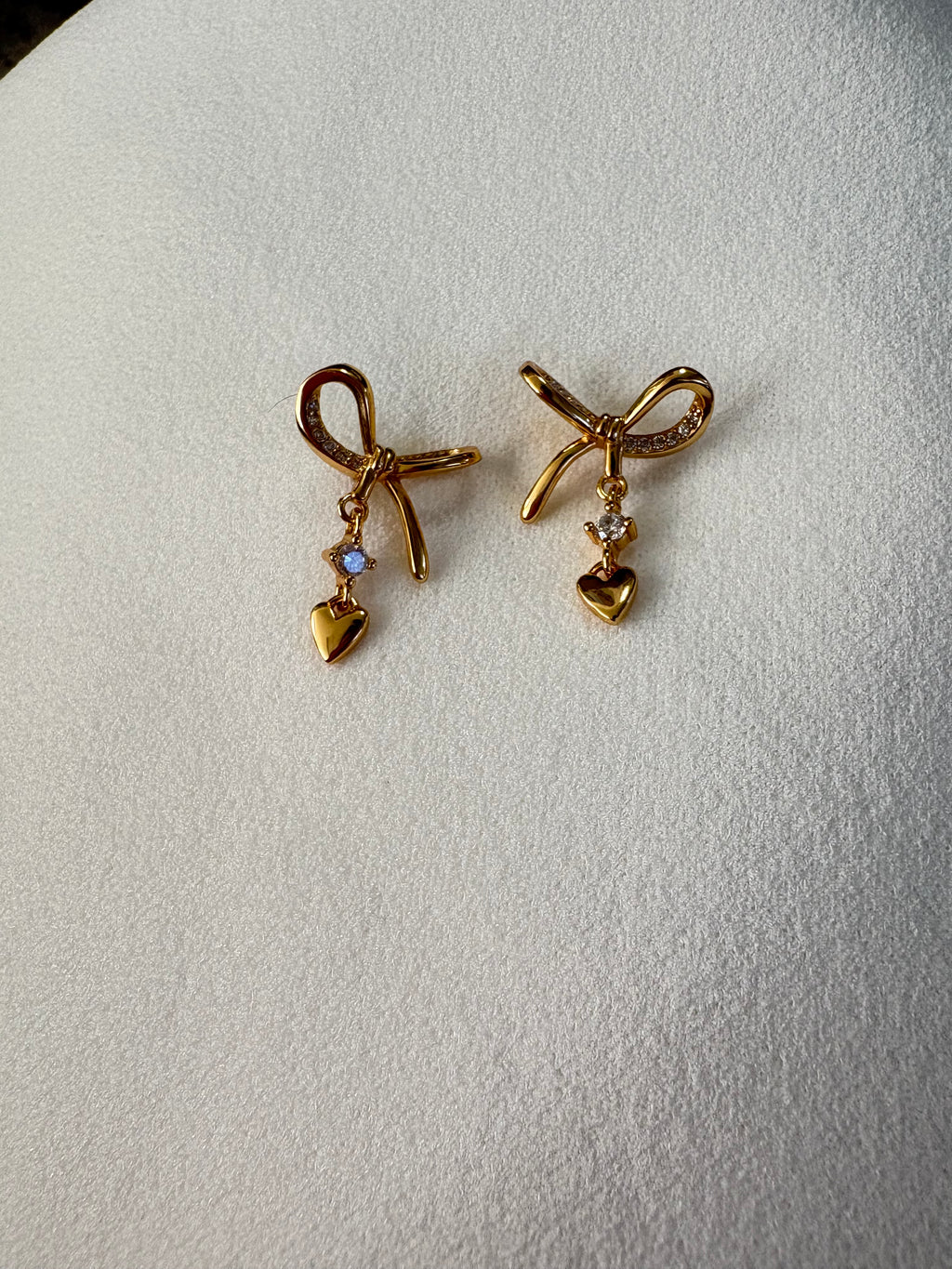 Tied with Love Bow Earrings